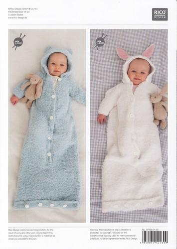 Rico Design Patterns Rico Design Baby Teddy Aran - Babies' Sleeping Bags (199) 4050051522699