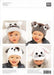 Rico Design Patterns Rico Design Baby Teddy Aran - Children's Hats (202) 4050051522729