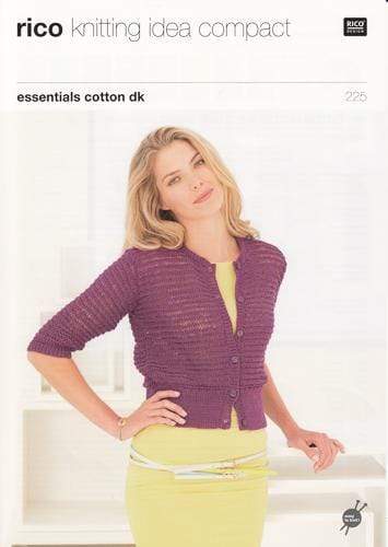 Rico Design Patterns Rico Design Essentials Cotton DK - Cardigans (225) 4050051528370