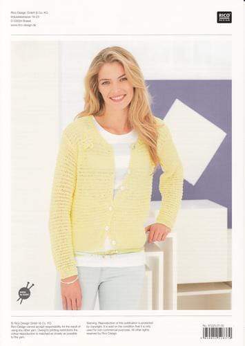 Rico Design Patterns Rico Design Essentials Cotton DK - Cardigans (225) 4050051528370