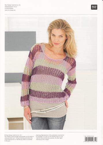 Rico Design Patterns Rico Design Essentials Cotton DK - Lacy Sweaters (223) 4050051528356
