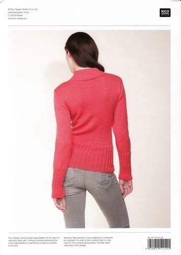 Rico Design Patterns Rico Design Essentials Merino DK - Cable Front Sweater (179) 4050051522491