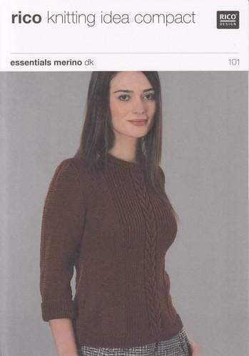 Rico Design Patterns Rico Design Essentials Merino DK - Sweater (101) 4050051512171