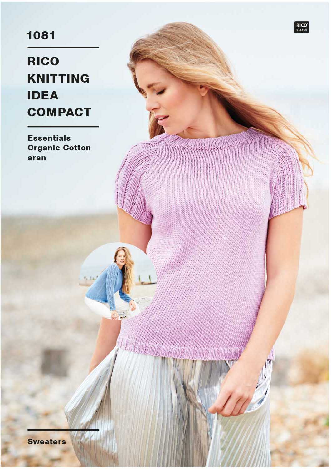 Rico Design Patterns Rico Design Essentials Organic Cotton Aran - Sweaters (1081) 4051271167028