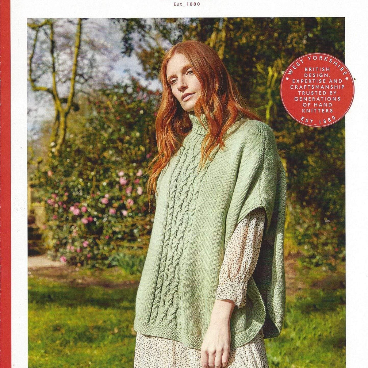 Sirdar Country Classic Worsted Women s Roll Neck Poncho 10163