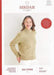 Sirdar Patterns Sirdar Saltaire - Women's Funnel Neck Moss Stitch Sweater (10176) 5024723101764