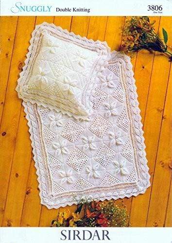 Sirdar Patterns Sirdar Snuggly DK - Blanket & Pillowcase (3806) 5024723938063