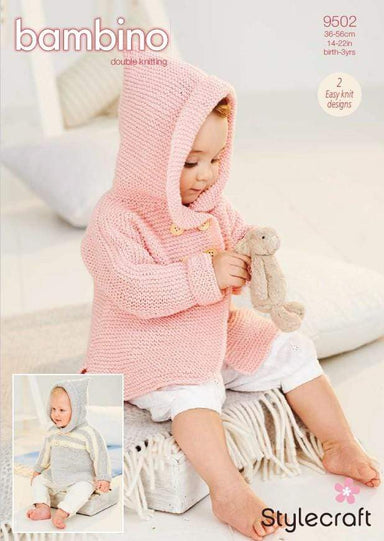 Stylecraft Patterns Stylecraft Bambino DK - Baby Coats (9502) 5034533071836