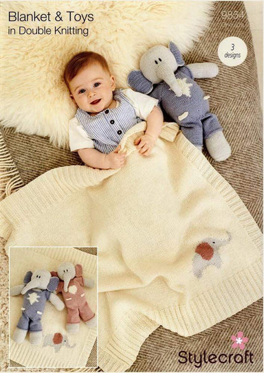 Stylecraft Patterns Stylecraft Bambino DK & Bellissima DK - Blanket & Toys 5034533075506