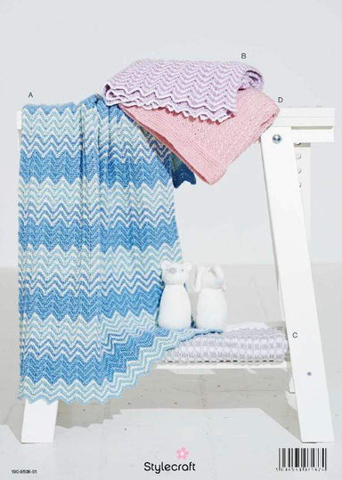 Stylecraft Patterns Stylecraft Bambino DK - Blankets (9506) 5034533071874