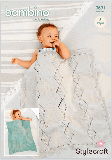 Stylecraft Patterns Stylecraft Bambino DK - Blankets (9531) 5034533072123