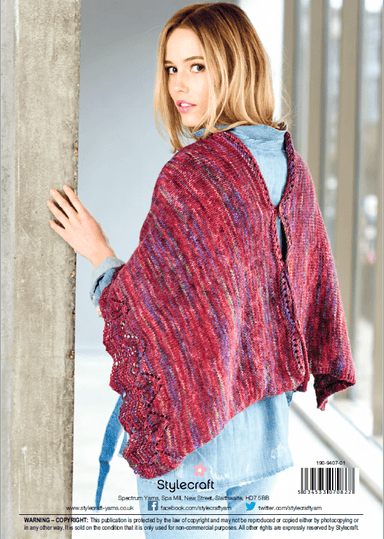 Stylecraft Patterns Stylecraft Batik Elements DK - Top and Poncho (9407) 5034533070822