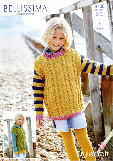 Stylecraft Patterns Stylecraft Bellissima DK - Sweaters (9708) 5034533074035