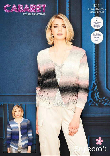 Stylecraft Patterns Stylecraft Cabaret - Cardigans (9711) 5034533074066