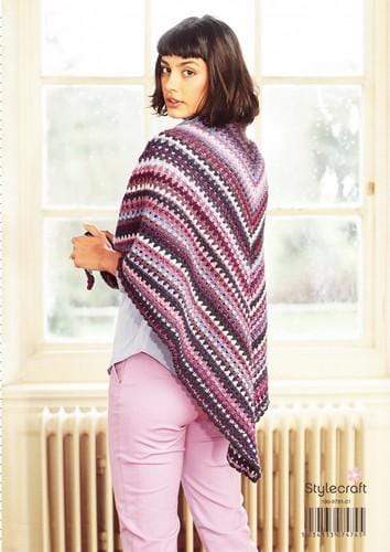 Stylecraft Patterns Stylecraft Cabaret - Crochet Poncho and Shawl (9781) 5034533074745