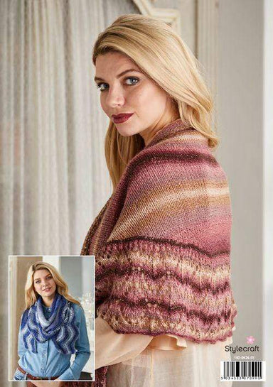 Stylecraft Patterns Stylecraft Cabaret - Shawls (9424) 5034533070990