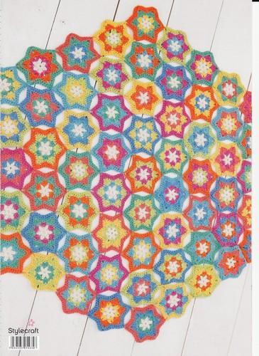 Stylecraft Patterns Stylecraft Classique Cotton DK - Hexagon Star Throw (9138) SCCDK-PATT9138