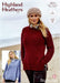 Stylecraft Patterns Stylecraft Highland Heathers Aran - Round & V Neck Sweaters (9873) 5034533075698