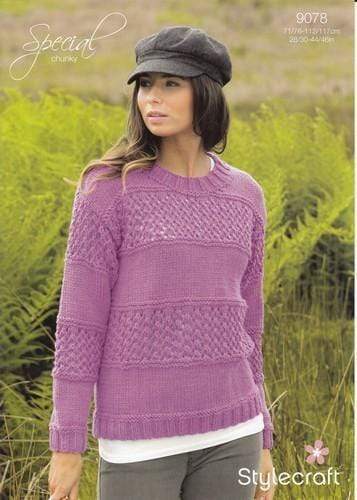 Stylecraft Patterns Stylecraft Special Chunky - Sweater (9078)