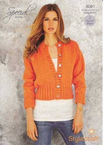 Stylecraft Patterns Stylecraft Special Chunky - Sweater & Cardigan (9081)