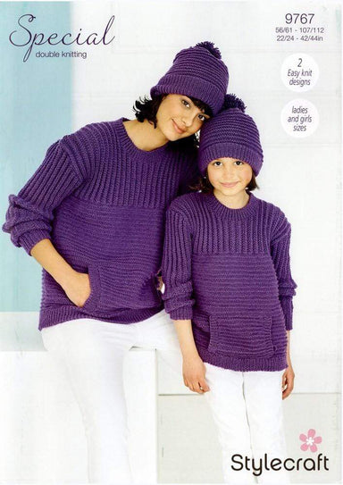 Stylecraft Patterns Stylecraft Special DK - Sweater and Hat (9767) 5034533074639