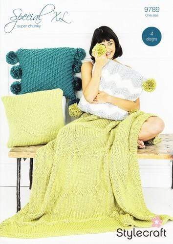 Stylecraft Patterns Stylecraft Special XL - Blanket and Cushions (9789) 5034533074820