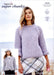 Stylecraft Patterns Stylecraft Special XL & XL Tweed - Sweater & Cardigan (9886) 5034533075827