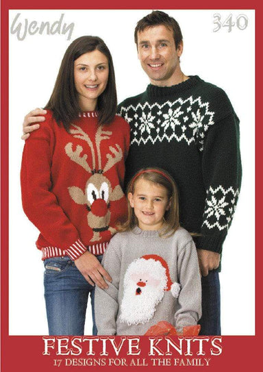 Wendy Patterns Festive Knits (340) by Wendy 5015832403405