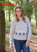 Wendy Patterns Wendy DK - Raglan Sweater with Trees and Snowstorm Fairisle Border (5875) 5015832458757