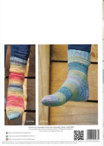 Wendy Patterns Wendy Roam Fusion 4 Ply - Lace Panel & Stocking Stitch Socks and Lacy Socks (5936) 5015832459365