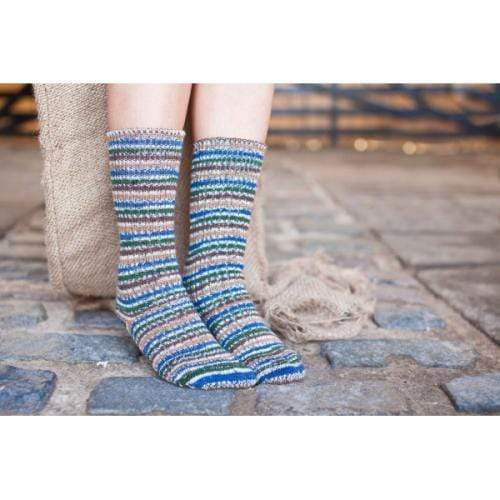 West Yorkshire Spinners Socks Bluefaced Leicester Country Sock Collection - Mallard