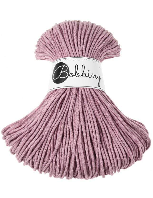 Bobbiny Yarn Dusty Pink Bobbiny Cotton Cord - Junior (3mm) 5902340201237