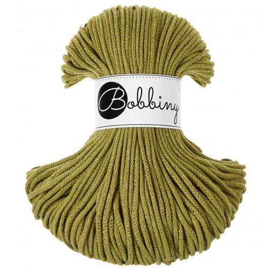 Bobbiny Yarn Golden Kiwi Bobbiny Cotton Cord - Junior (3mm)