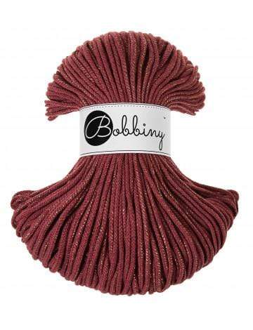Bobbiny Yarn Golden Wild Rose Bobbiny Cotton Cord - Junior (3mm)