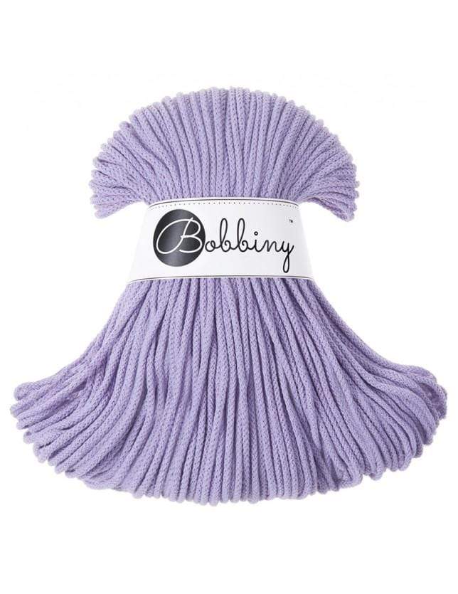 Bobbiny Yarn Lavender Bobbiny Cotton Cord - Junior (3mm) 5902340201442