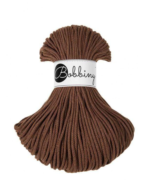 Bobbiny Yarn Mocha Bobbiny Cotton Cord - Junior (3mm) 5902340204986