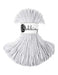 Bobbiny Yarn Silvery White Bobbiny Cotton Cord - Junior (3mm)