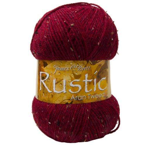 James C. Brett Yarn James C. Brett Rustic with Wool Aran (400g)