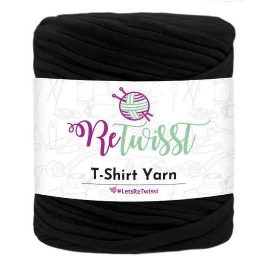 ReTwisst Yarn Black (28-01) ReTwisst T-Shirt Yarn (Blacks)