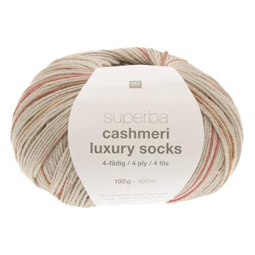 Rico Design Yarn Rico Design Superba Cashmeri Luxury Socks 4 Ply