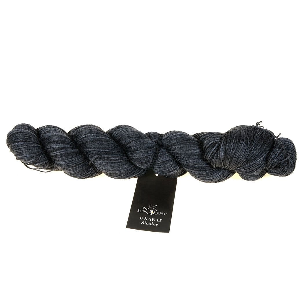 Schoppel Wolle Yarn Silky Black (2379) Schoppel Wolle 6 KARAT 4250331328755