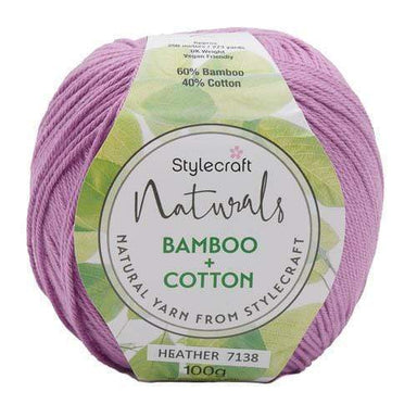 Stylecraft Yarn Stylecraft Naturals Bamboo+Cotton