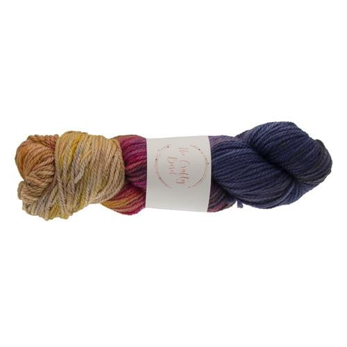 The Crafty Bird Yarn Sunset The Crafty Bird Superwash Merino Aran (Half & Half)