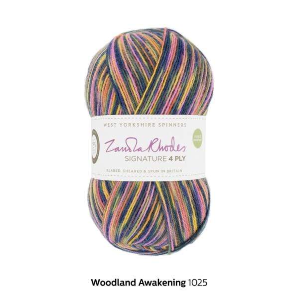 West Yorkshire Spinners Yarn Woodland Awakening (1025) West Yorkshire Spinners Signature 4 Ply (Zandra Rhodes) 5053682000993